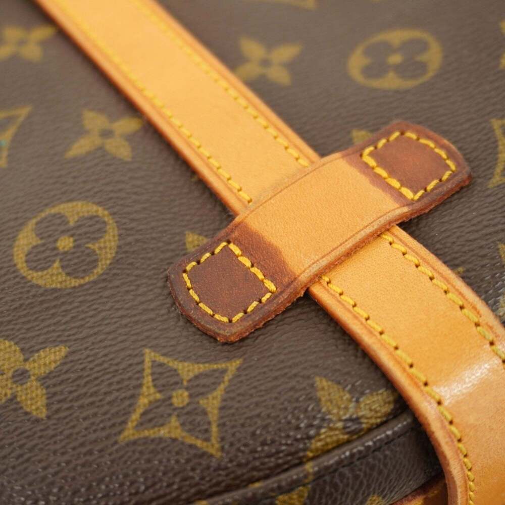 LOUIS VUITTON Authentic Brown Monogram Shoulder Bag - Picture 7 of 13